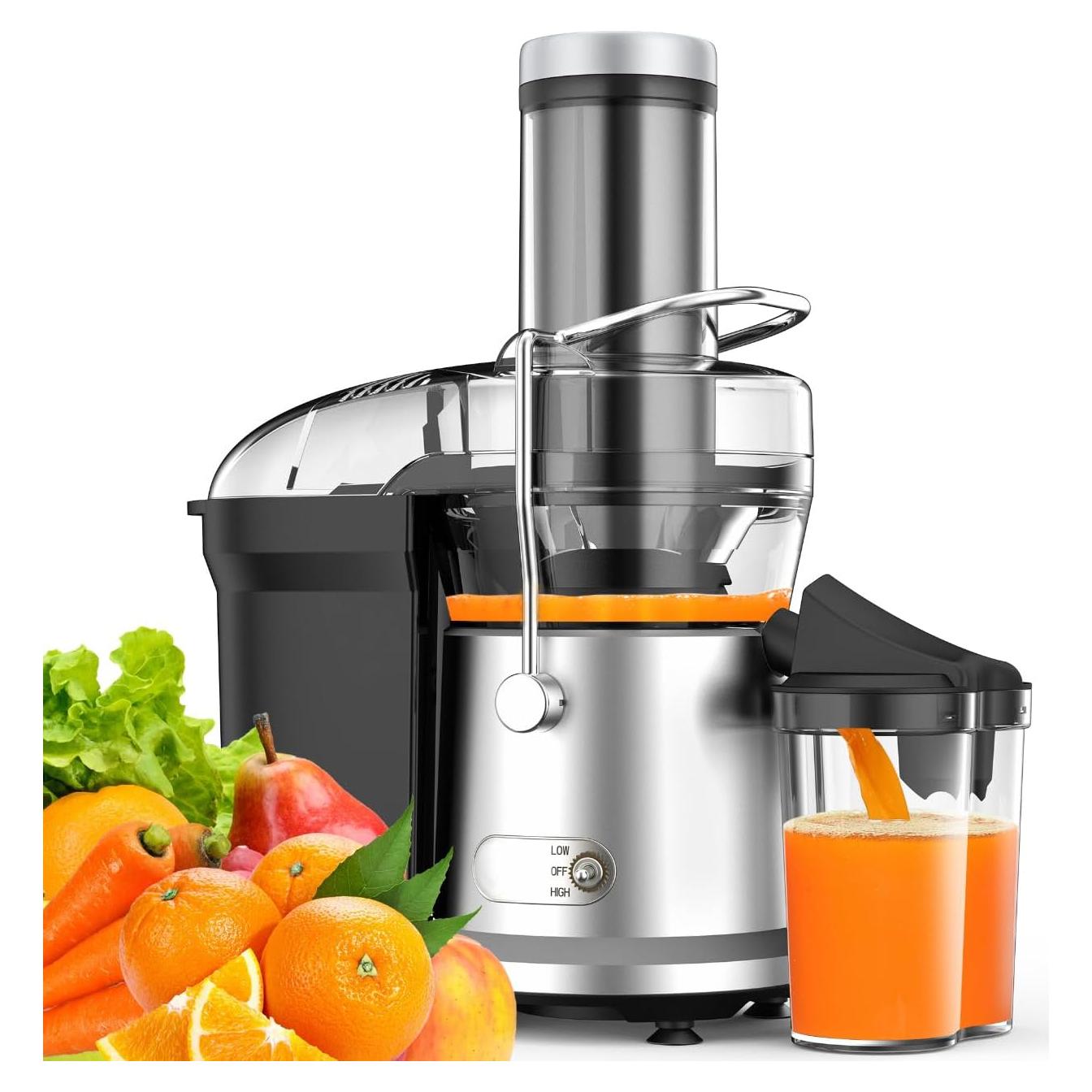 Extractor de Jugo Bestome 1200W Doble Velocidad 1.04L