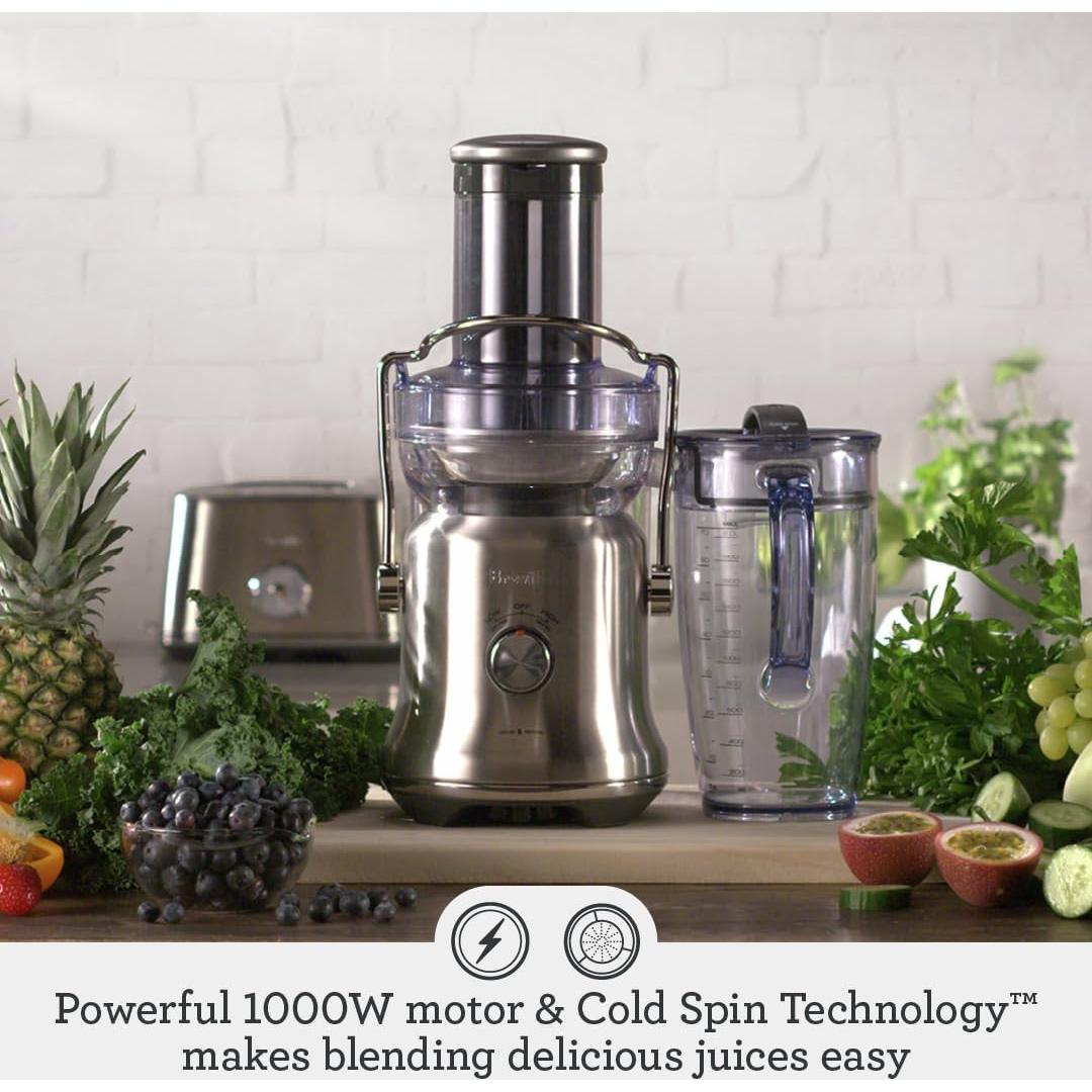 Exprimidor Breville BJE530BSS Fuente de Jugo Fría Plus 2.07L