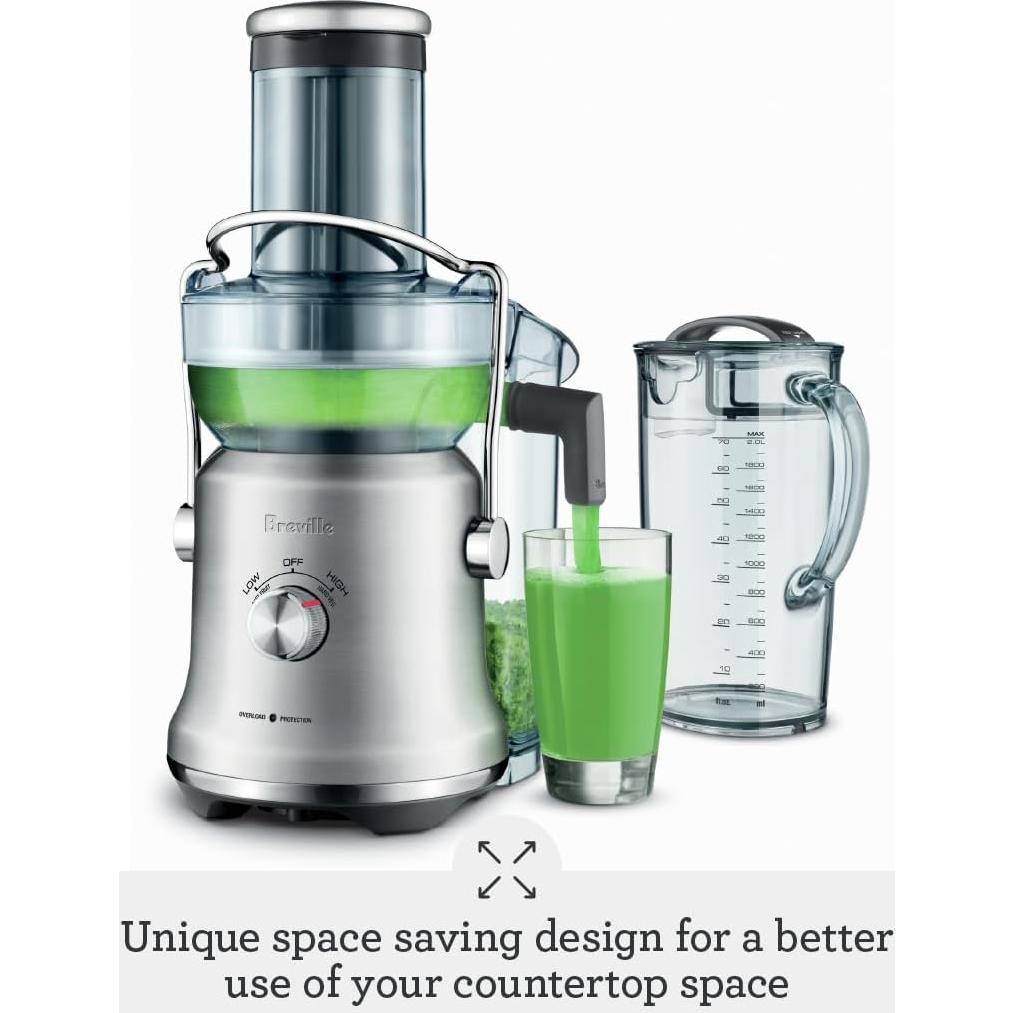 Exprimidor Breville BJE530BSS Fuente de Jugo Fría Plus 2.07L
