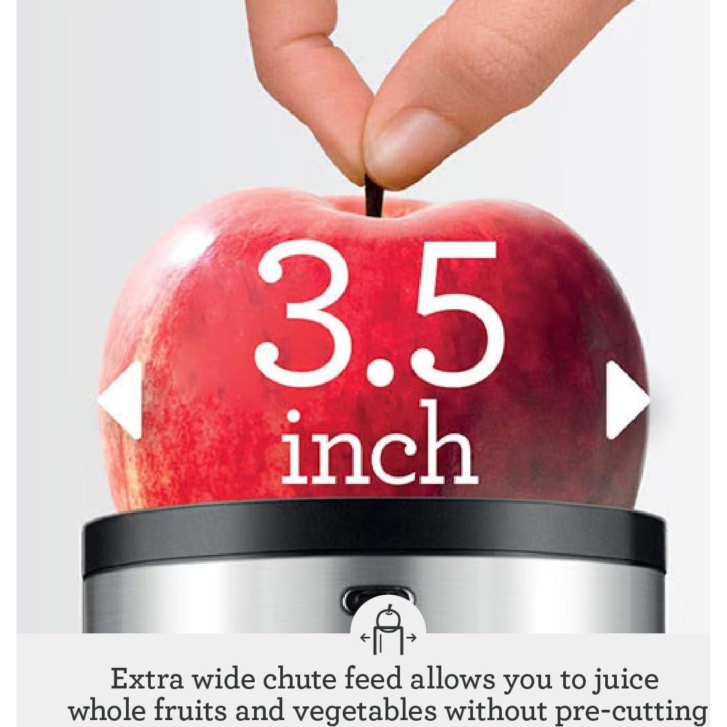 Exprimidor Breville BJE530BSS Fuente de Jugo Fría Plus 2.07L