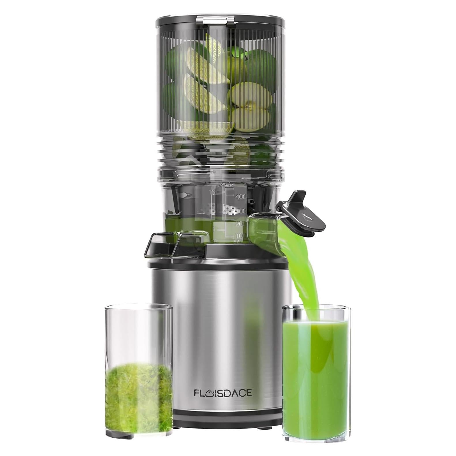 Extractor de Jugo Masticador Floisdace JE120 - 350W, 16.51 cm