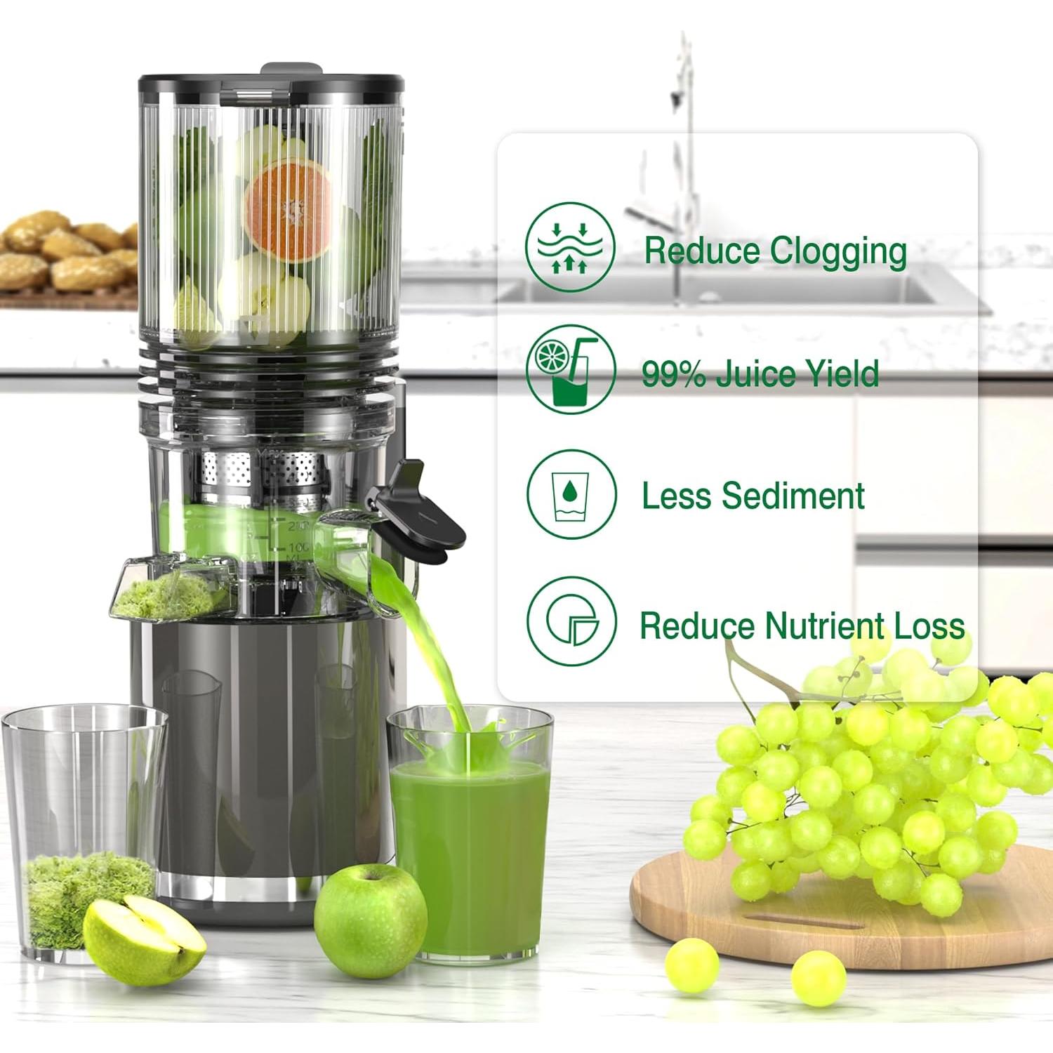 Exprimidor Frío Floisdace JE08B 350W Abertura 16.51cm