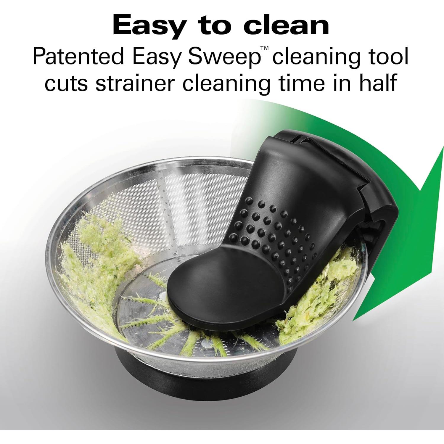 Extractor de Jugo Hamilton Beach 1100W con Conducto 8.9cm