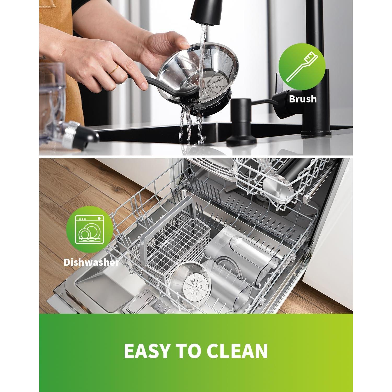 Extractor de Jugo GDOR GS383 1300W Doble Velocidad 1.65L