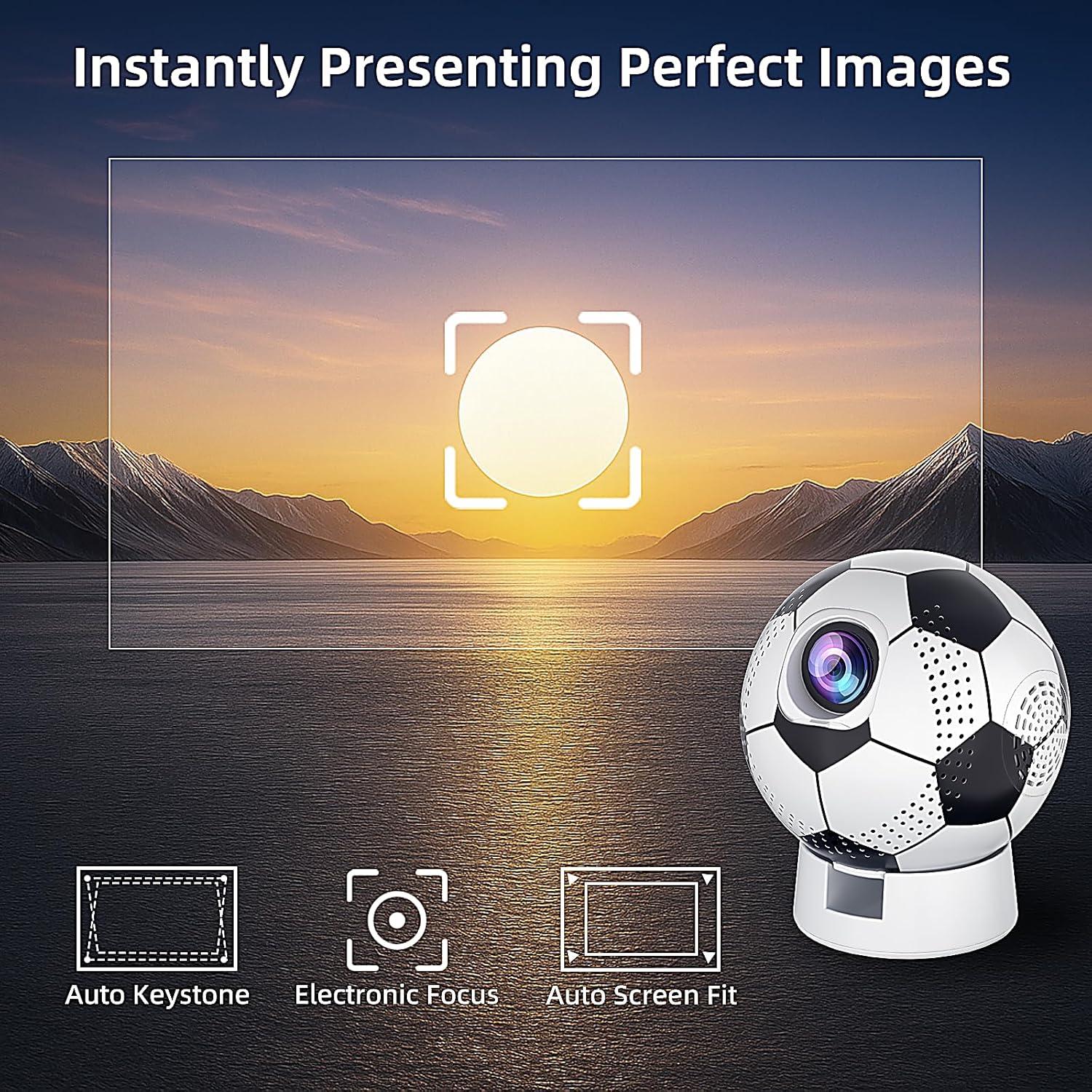 Proyector Portátil Sucetiho 4K WiFi Bluetooth Android 11