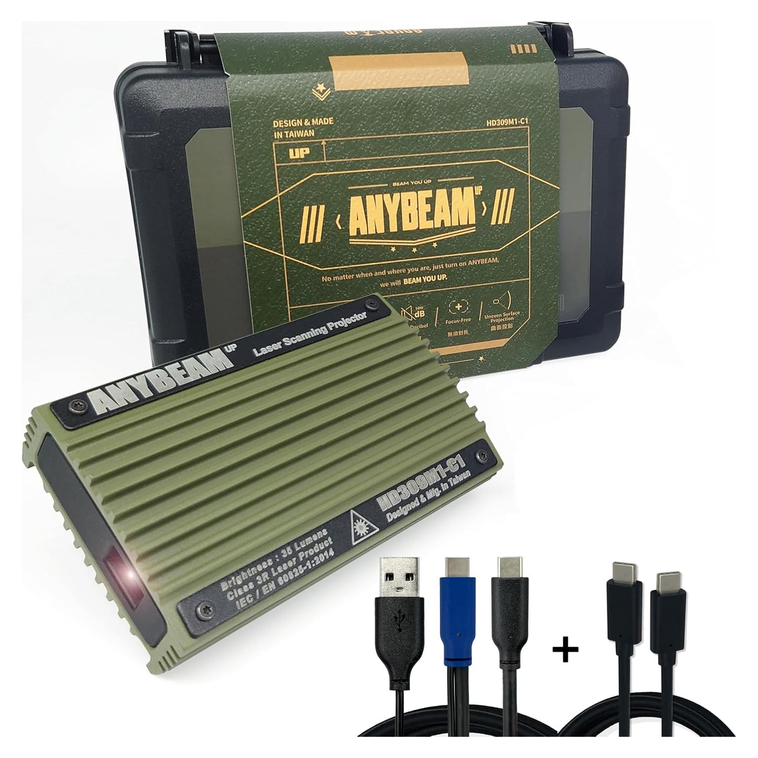 Proyector Mini AnyBeam HD309M1-C1 720p 100" (254 cm) Verde