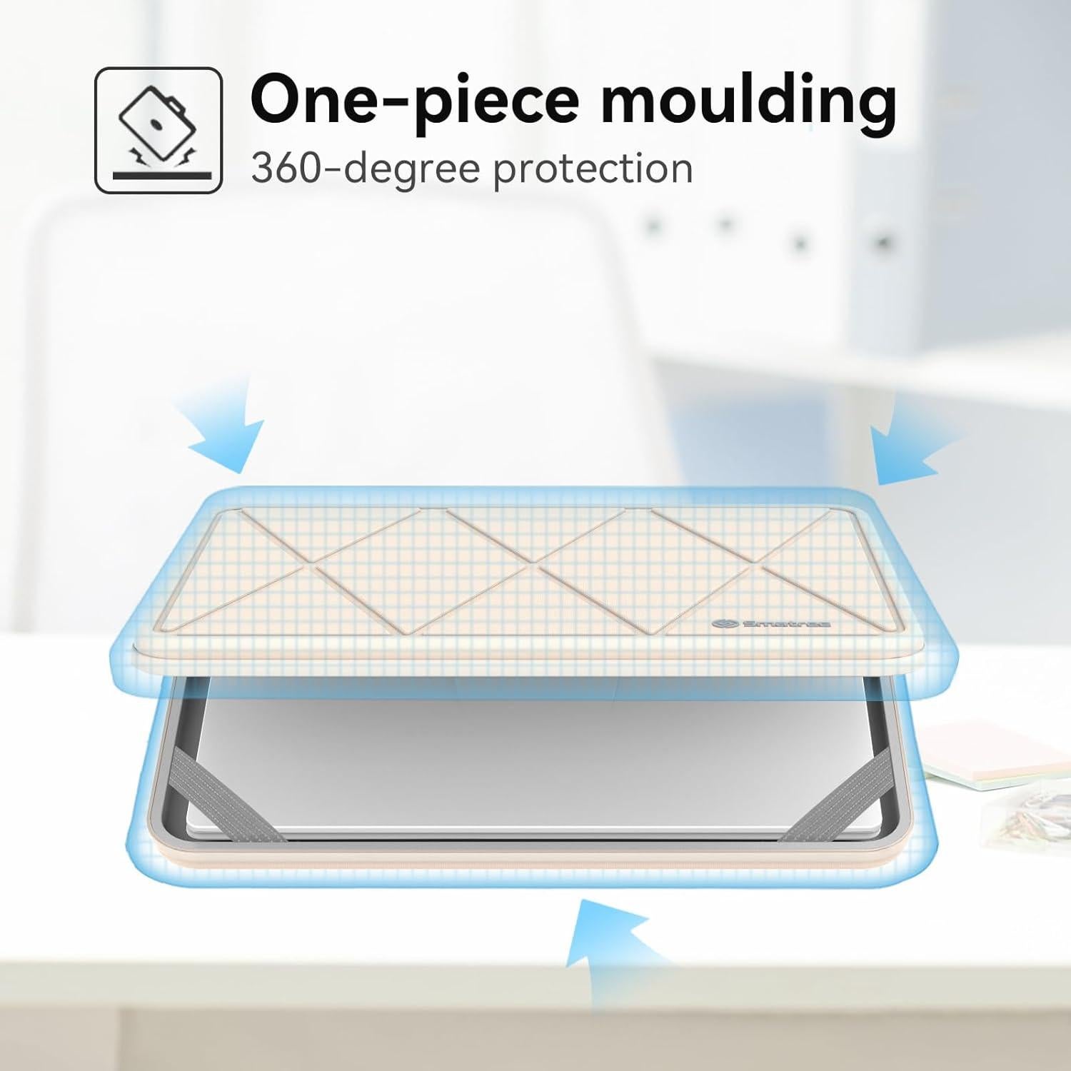 Funda Dura EVA Smatree para Samsung Galaxy Book 14" Blanca