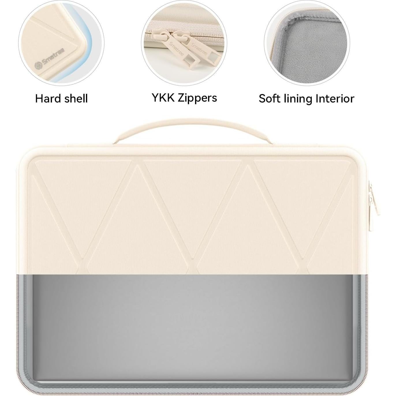 Funda Dura EVA Smatree para Samsung Galaxy Book 14" Blanca