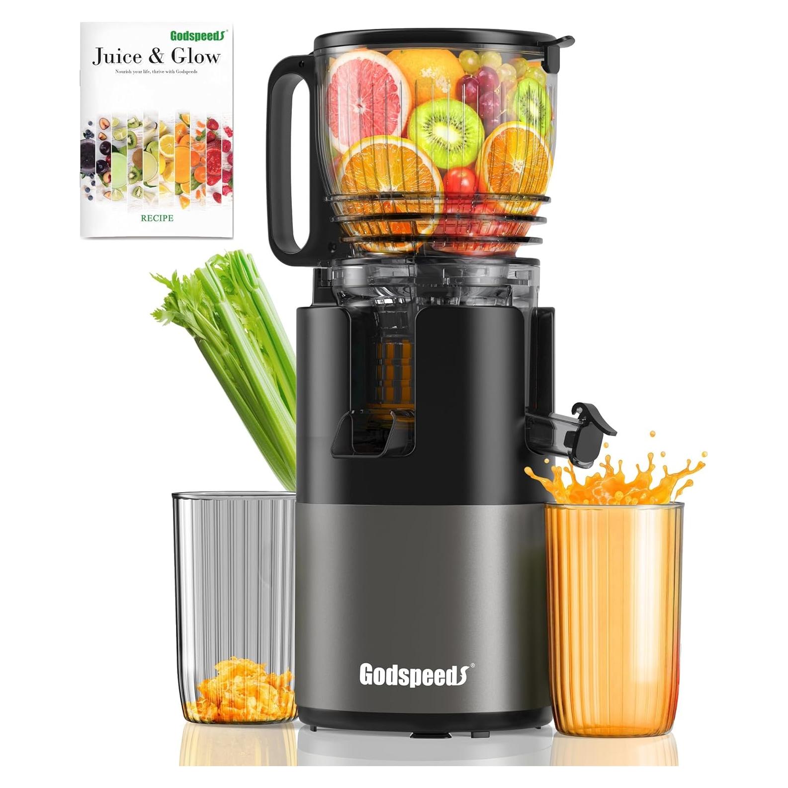 Exprimidor Lento Godspeeds MP-802Q 3.63 kg Boca Ancha 14.73 cm