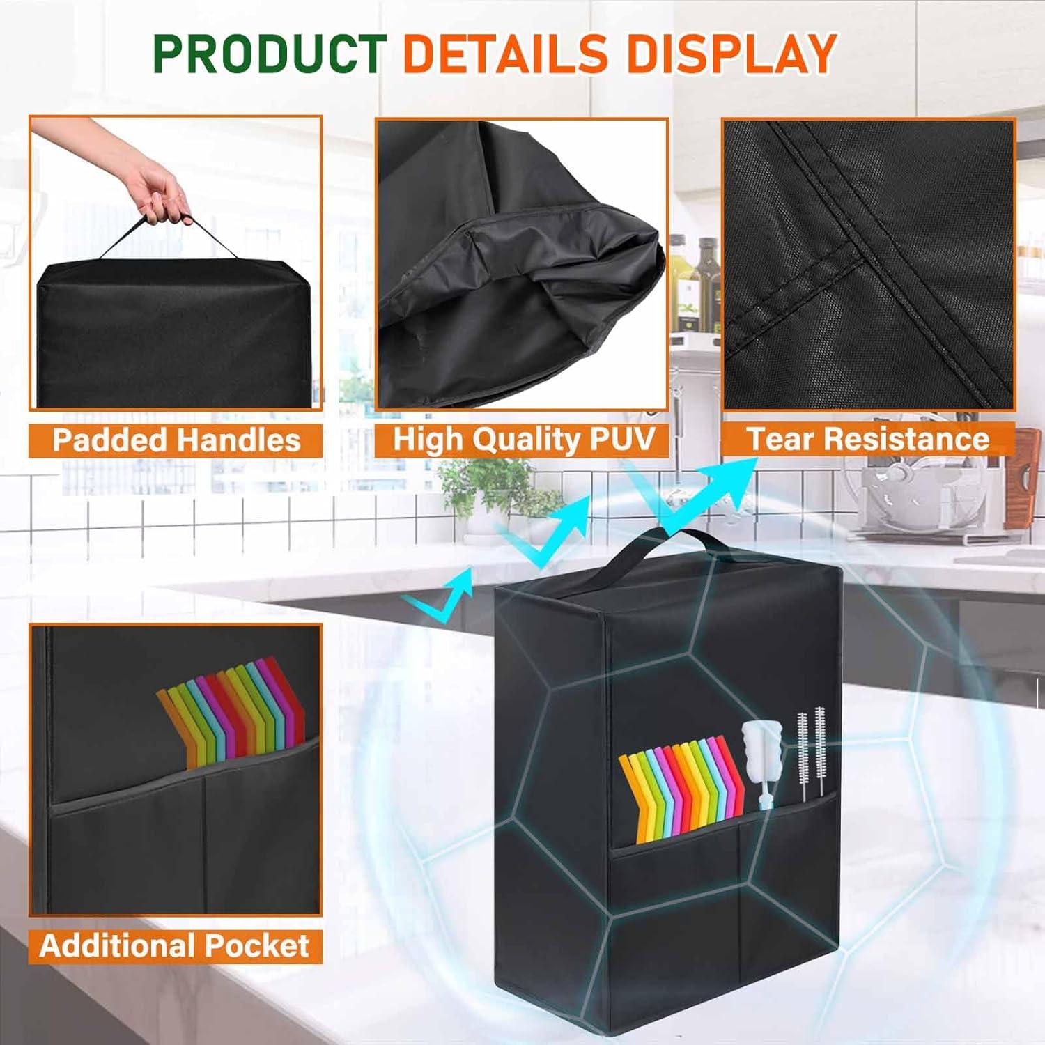 Cubierta de polvo para máquina de batidos Ninja FS301 - 45x17x43 cm