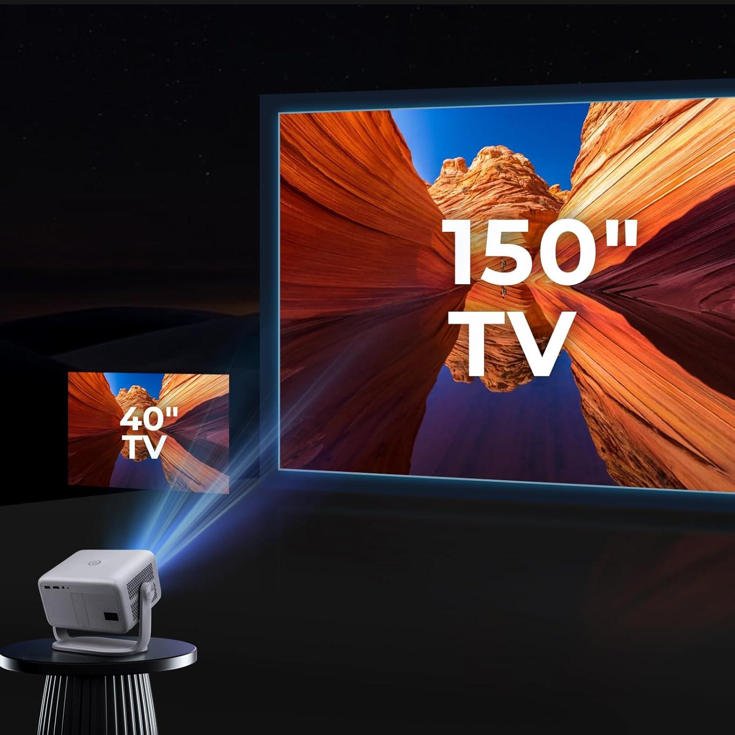 Proyector Inteligente Futuzen P30 NF-US 1080P 600 ANSI WiFi Bluetooth