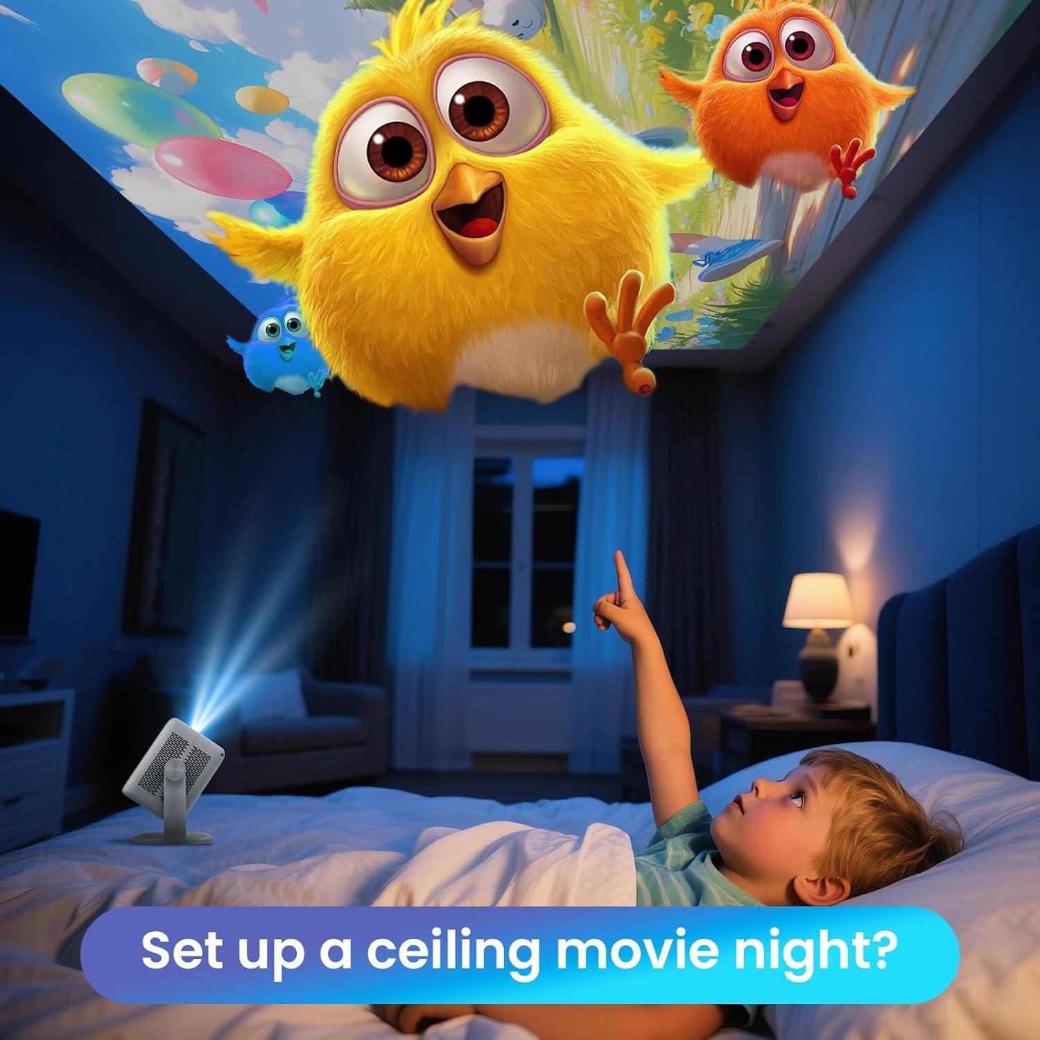 Proyector Inteligente Futuzen P30 NF-US 1080P 600 ANSI WiFi Bluetooth