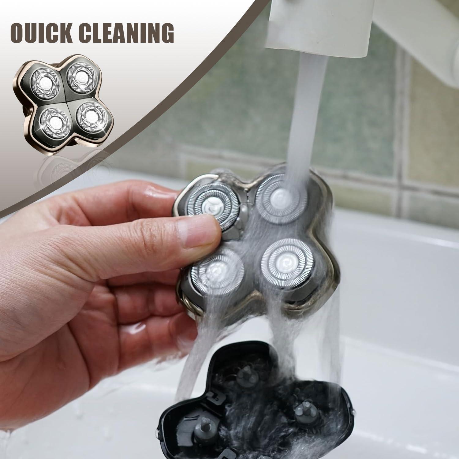 Cabezas de Repuesto para Afeitadora TGSBHIO 4 en 1 para Hombres