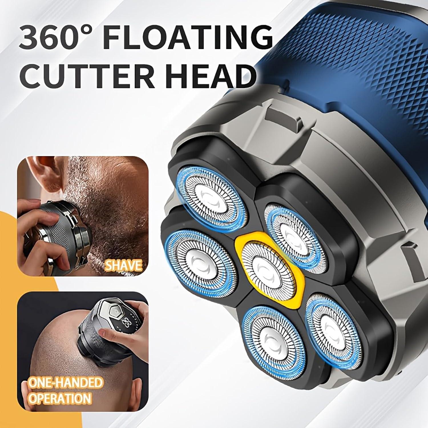 Afeitadora Eléctrica 6D Famhnto LF-8750 Recargable IPX8