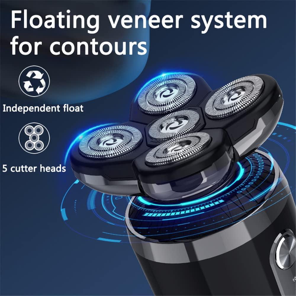 Afeitadora Eléctrica 5 en 1 Weltition Impermeable para Hombres