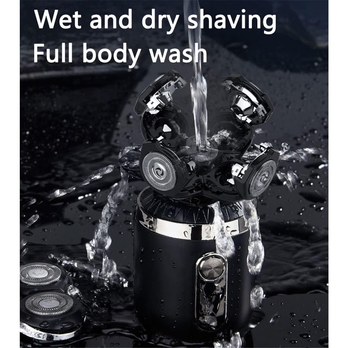 Afeitadora Eléctrica 5 en 1 Weltition Impermeable para Hombres