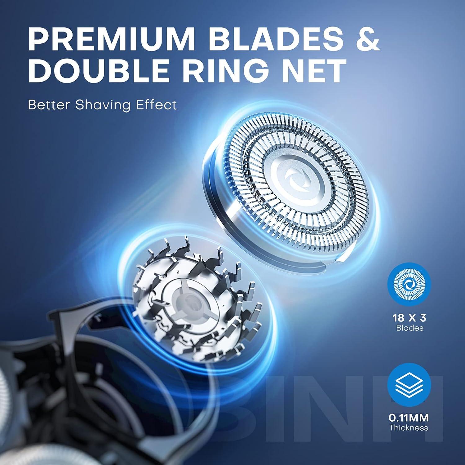 Afeitadora Eléctrica LOBINH PA168 Recargable 4D USB