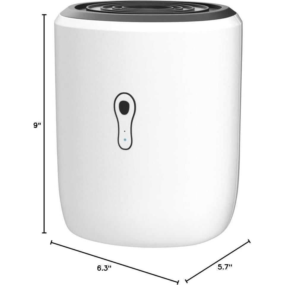 Deshumidificador Posdry 800ml Portátil Silencioso Automático