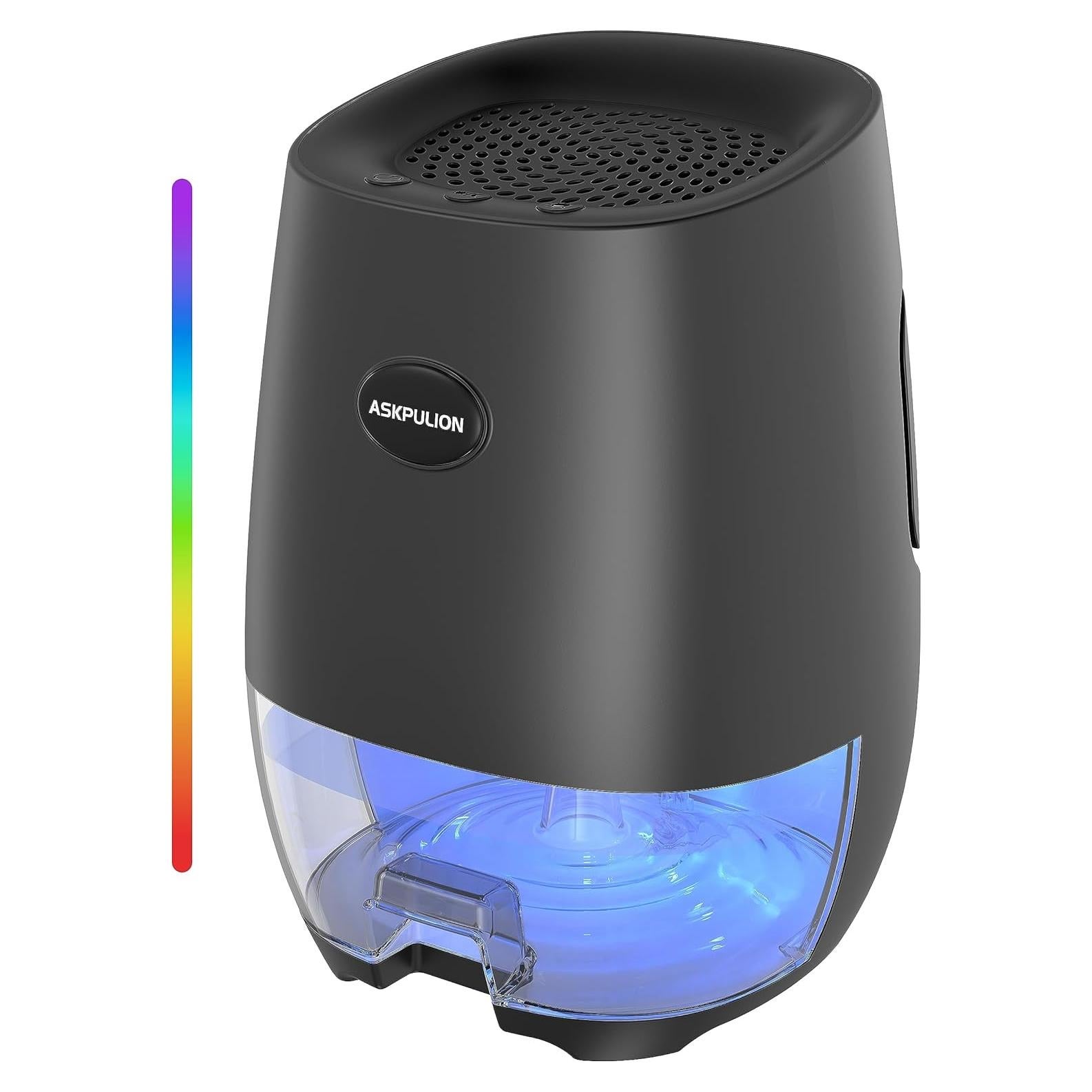 Deshumidificador portátil ASKULION 35oz automático silencioso