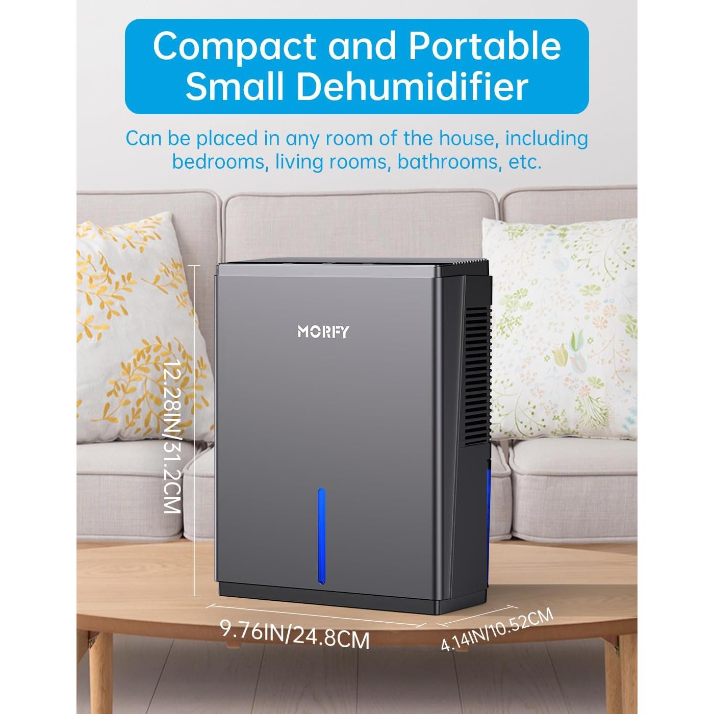 Deshumidificador MORFY BW401C 80 Oz Silencioso para Habitaciones