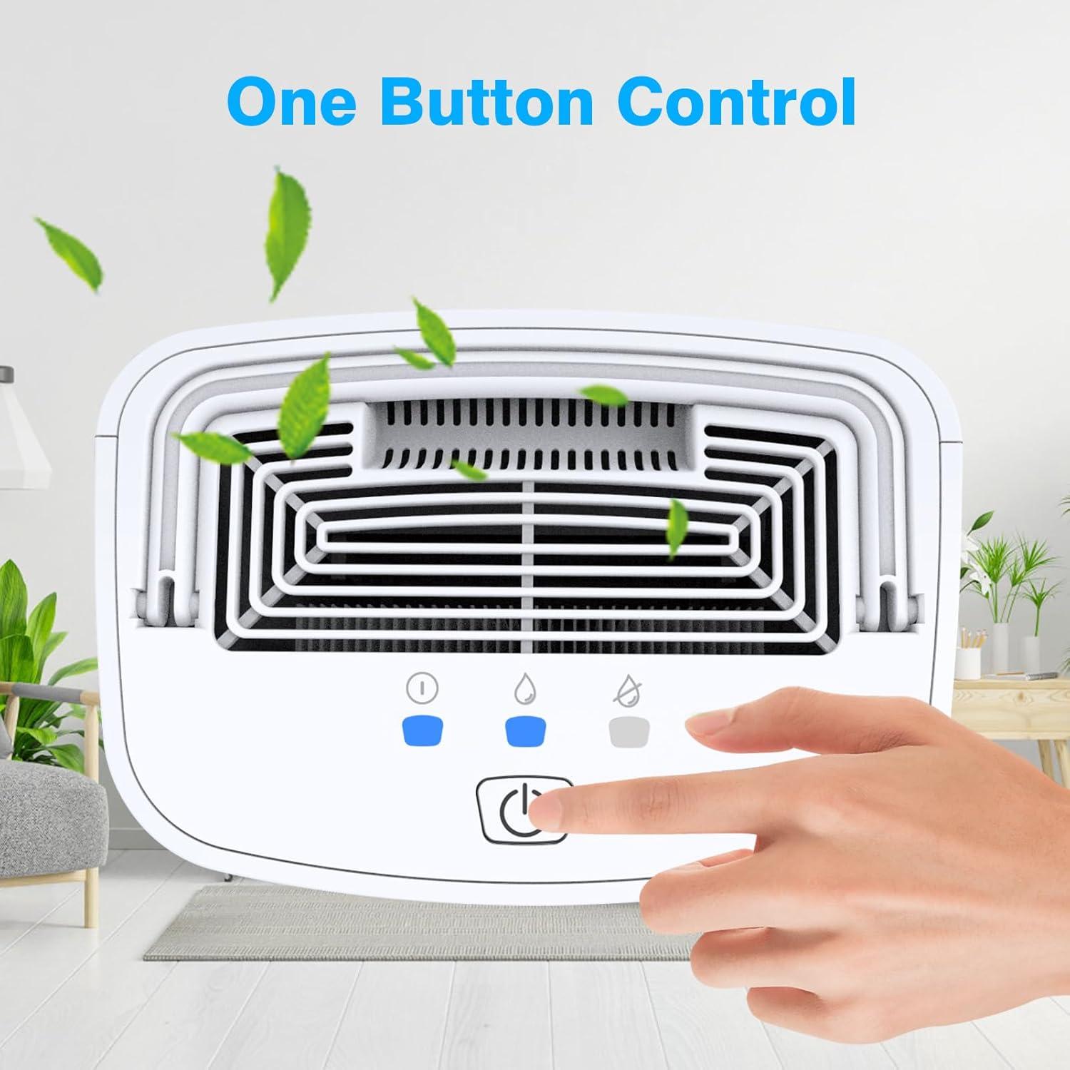 Deshumidificador Levoair 2000ml Portátil Ultra Silencioso