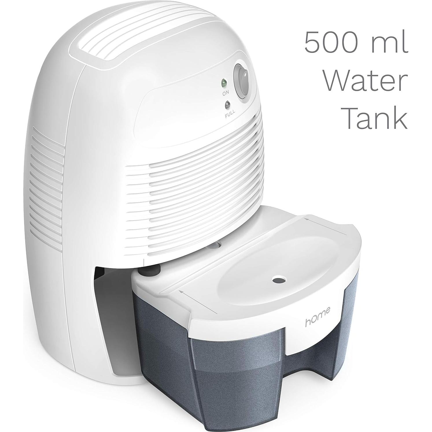 Deshumidificador hOmeLabs Compacto 473ml para Espacios Pequeños