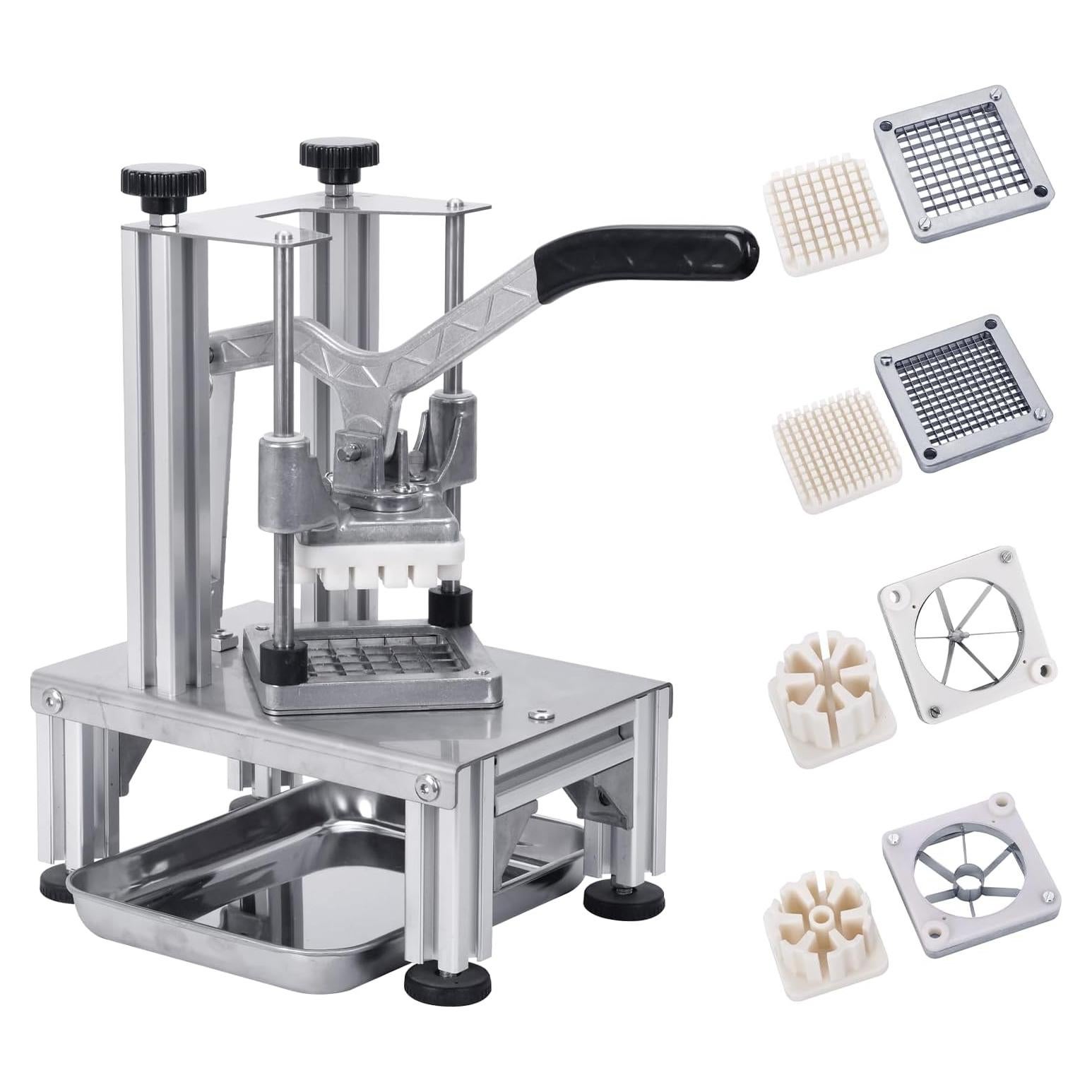 Cortador de Papas Fritas Rismanor 4 Cuchillas Acero Inoxidable