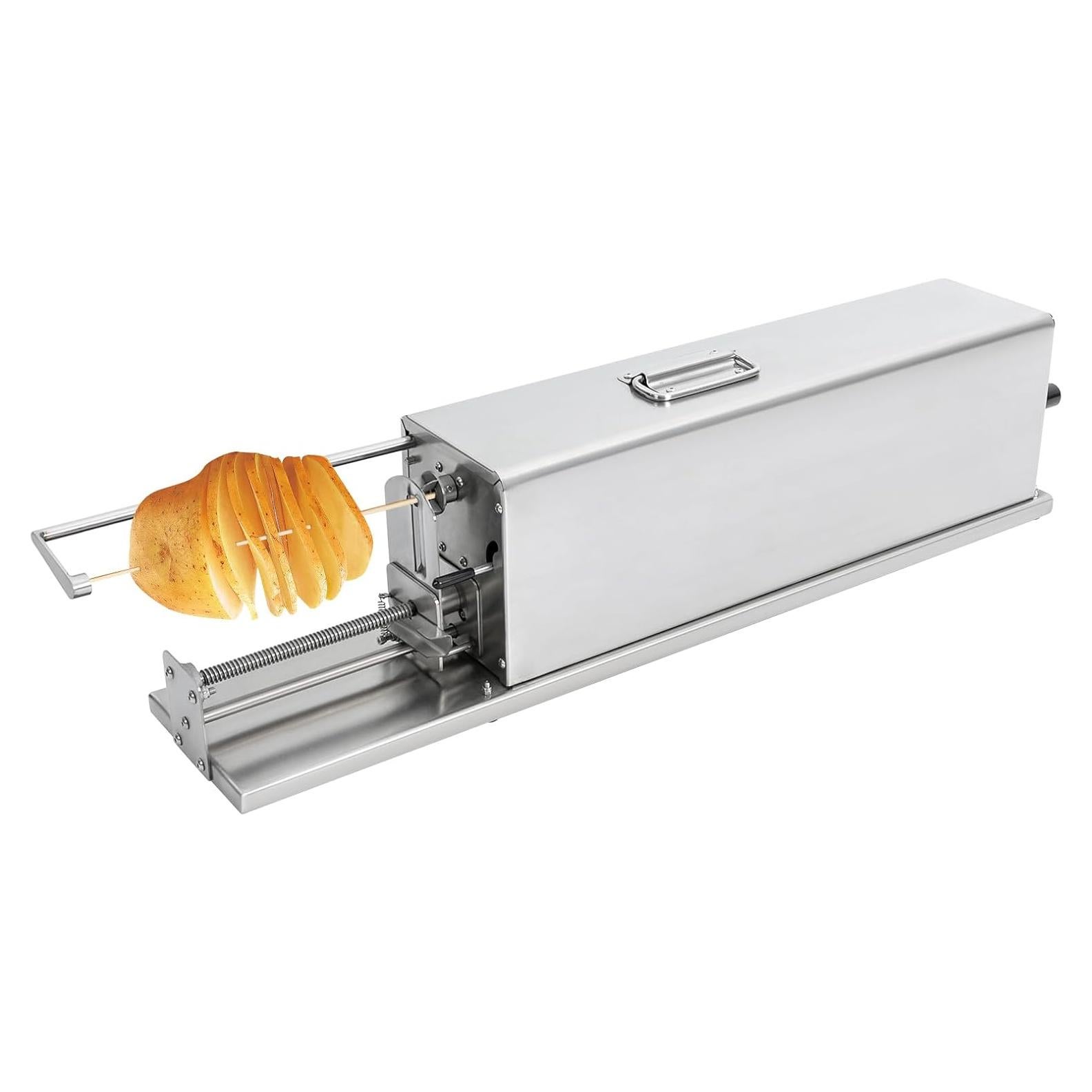 Cortadora de Papas Eléctrica SHONFYVS 80W 470rpm Acero Inoxidable