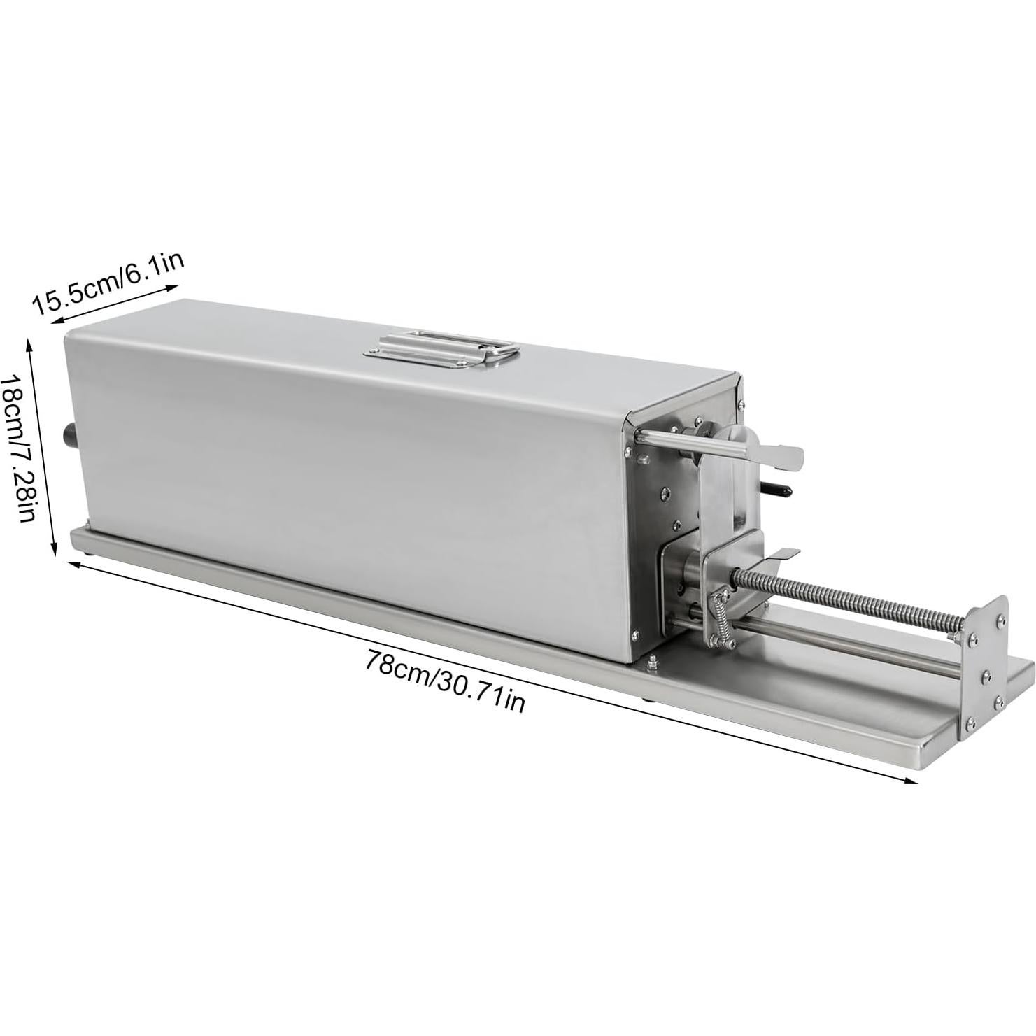 Cortadora de Papas Eléctrica SHONFYVS 80W 470rpm Acero Inoxidable