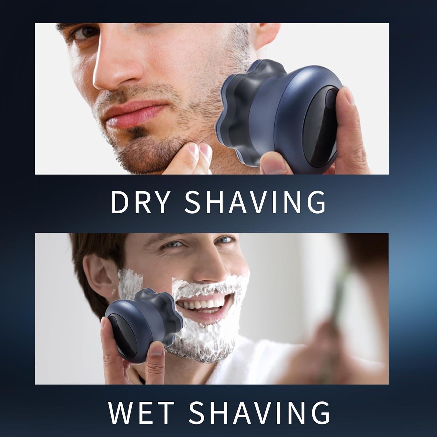 Afeitadora Eléctrica para Cabeza Calva KOMINGDON 7D Impermeable