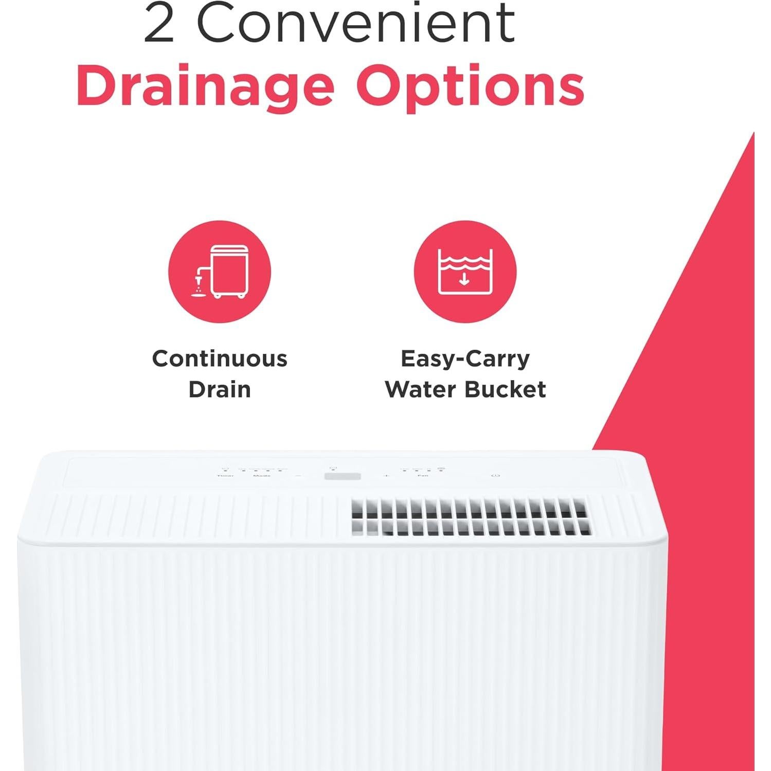 Deshumidificador Frigidaire FHDD2233W1 22 Pintas Blanco Energy Star