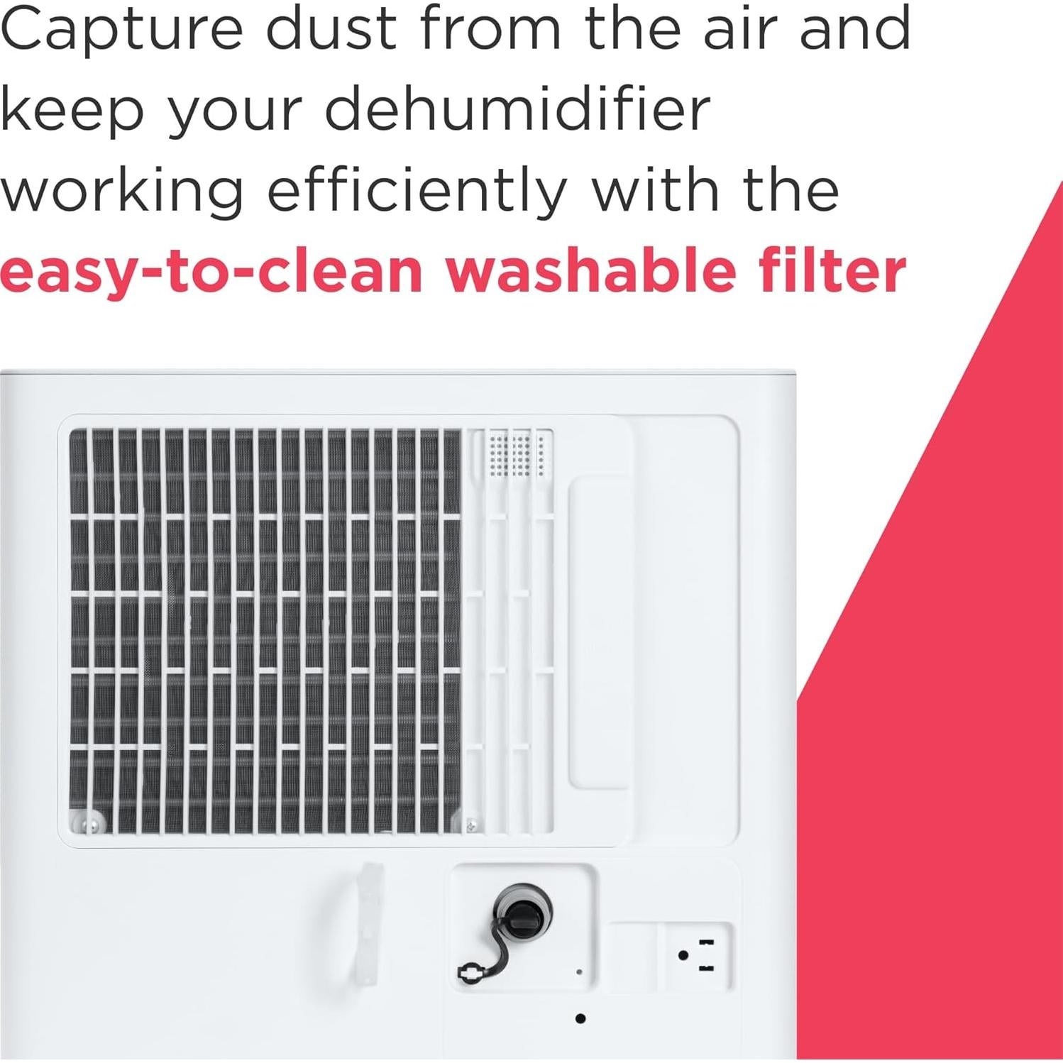 Deshumidificador Frigidaire FHDD2233W1 22 Pintas Blanco Energy Star