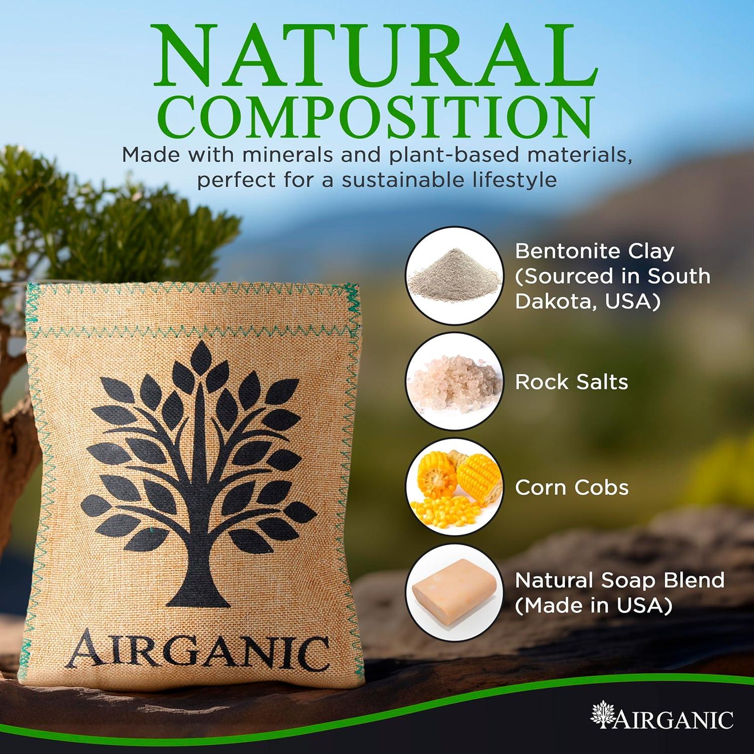 Deshumidificador Natural Airganic Mini 2 Piezas 0.26 kg