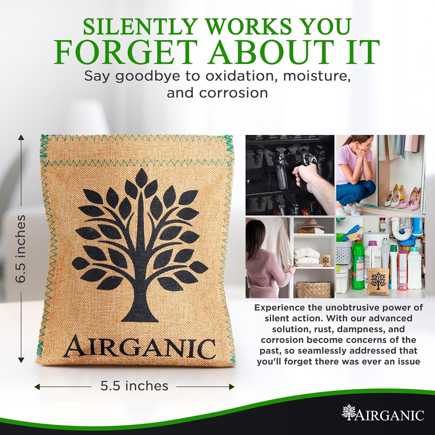 Deshumidificador Natural Airganic Mini 2 Piezas 0.26 kg