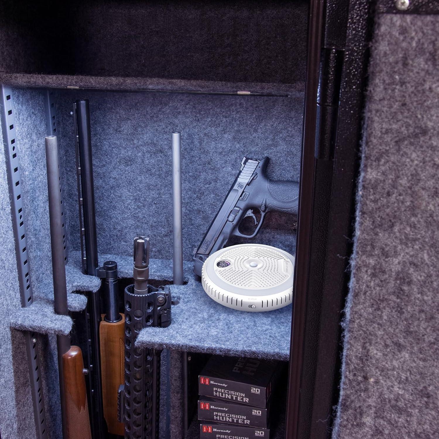 Deshumidificador Recargable MAXSafes-D1 con Luz LED Sensor Movimiento