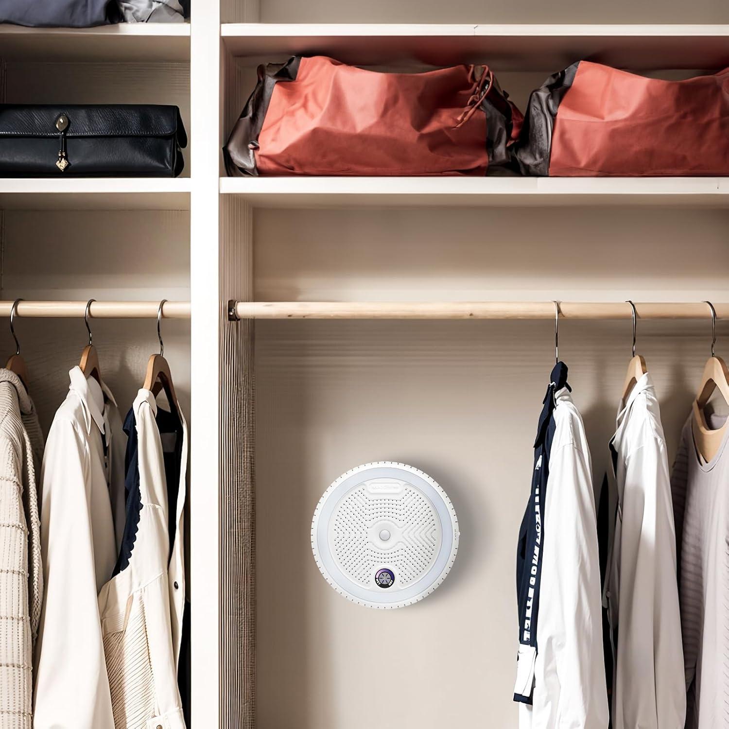 Deshumidificador Recargable MAXSafes-D1 con Luz LED Sensor Movimiento