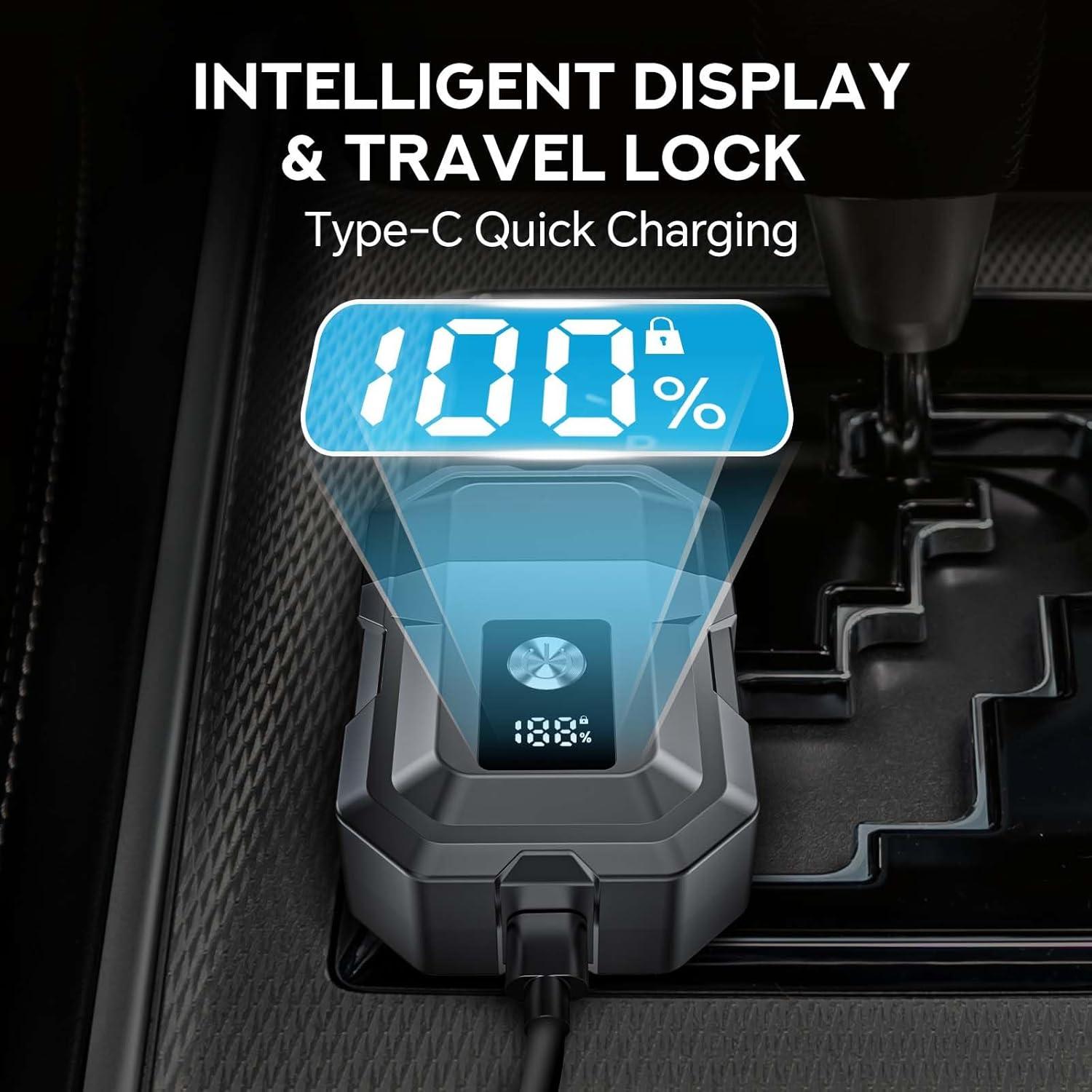 Afeitadora eléctrica HTOFFJ con cabezal extra, IPX7, LED