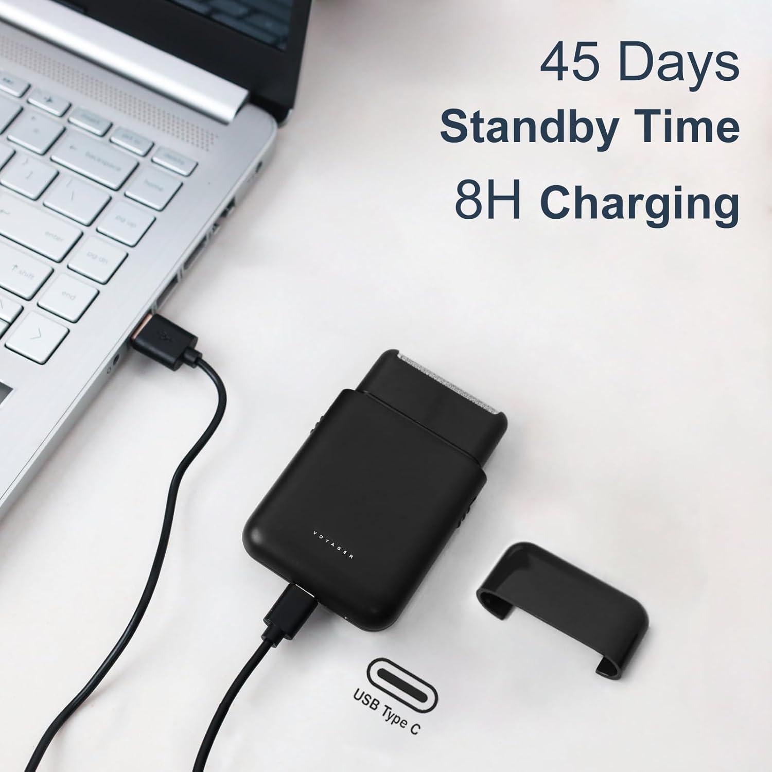 Afeitadora eléctrica Beardo MKD013 portátil recargable USB-C