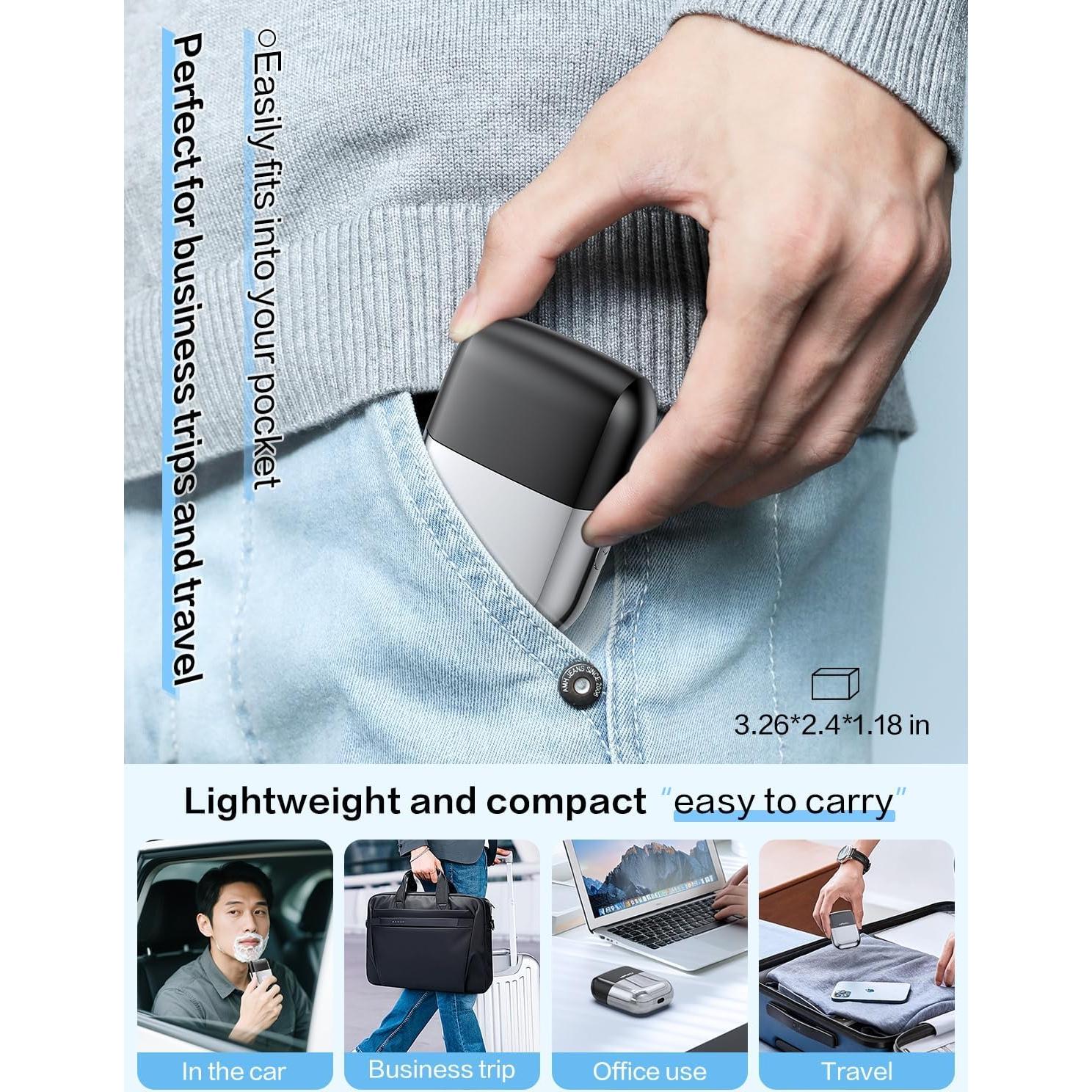 Afeitadora eléctrica impermeable Fleaks Funly 9012MNTXD001