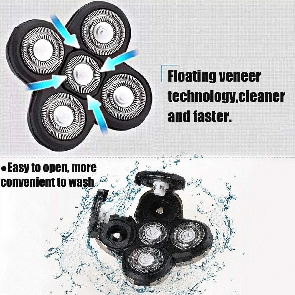 Cabezas de Afeitar Tookie 5 Cuchillas Reemplazo 4D