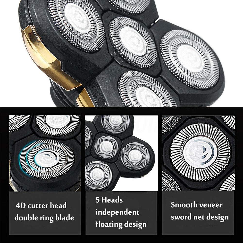 Cabezas de Afeitar Tookie 5 Cuchillas Reemplazo 4D