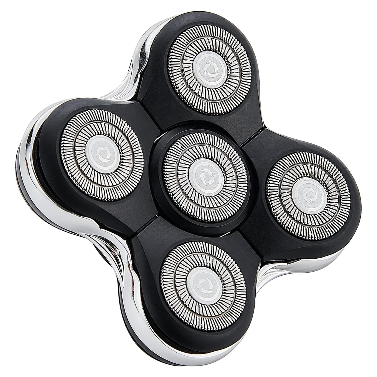 Cabezal de Reemplazo Magnético 5 Cuchillas VALLNEI para Skull Shaver