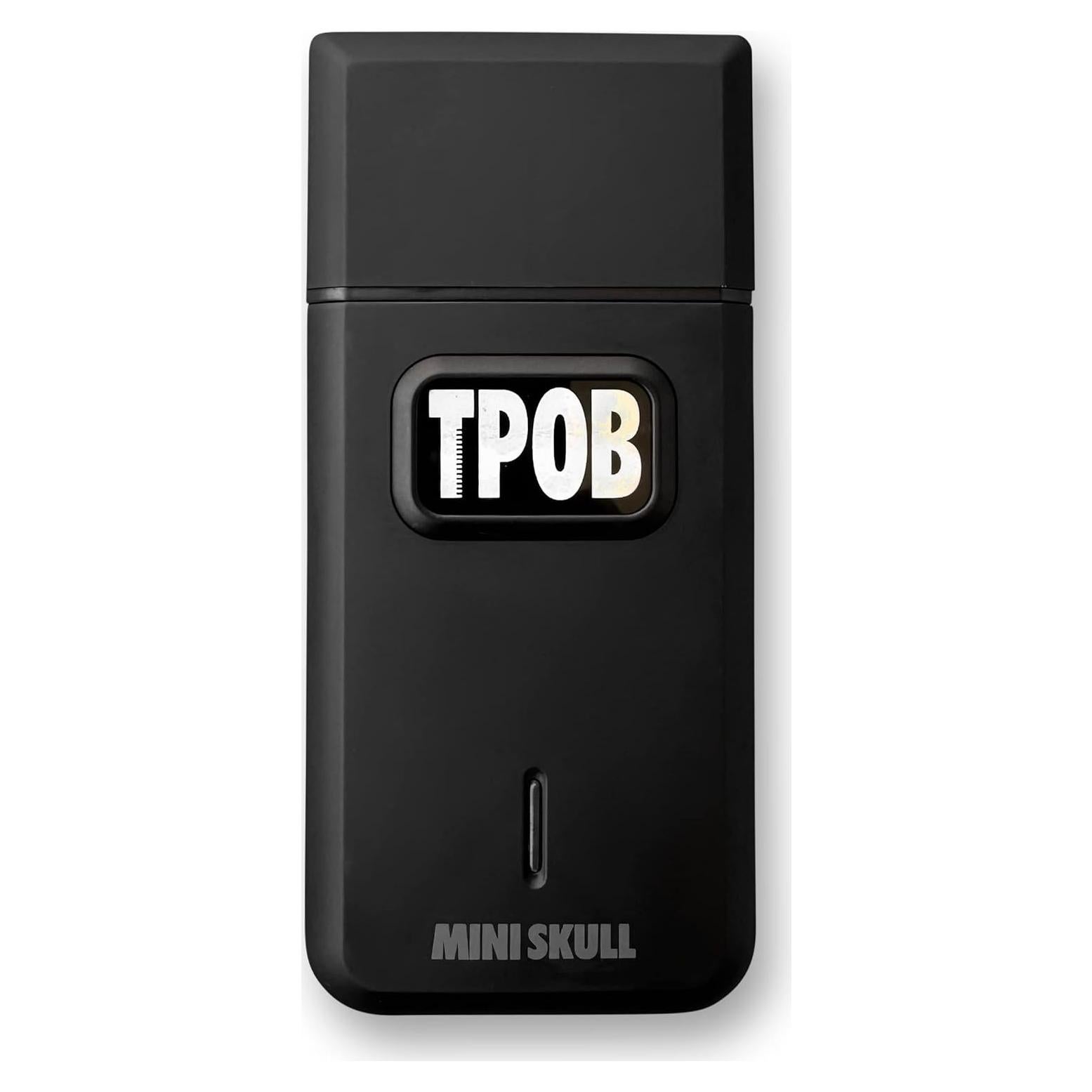 Afeitadora Mini Skull TPOB Compacta 9000 RPM Negra