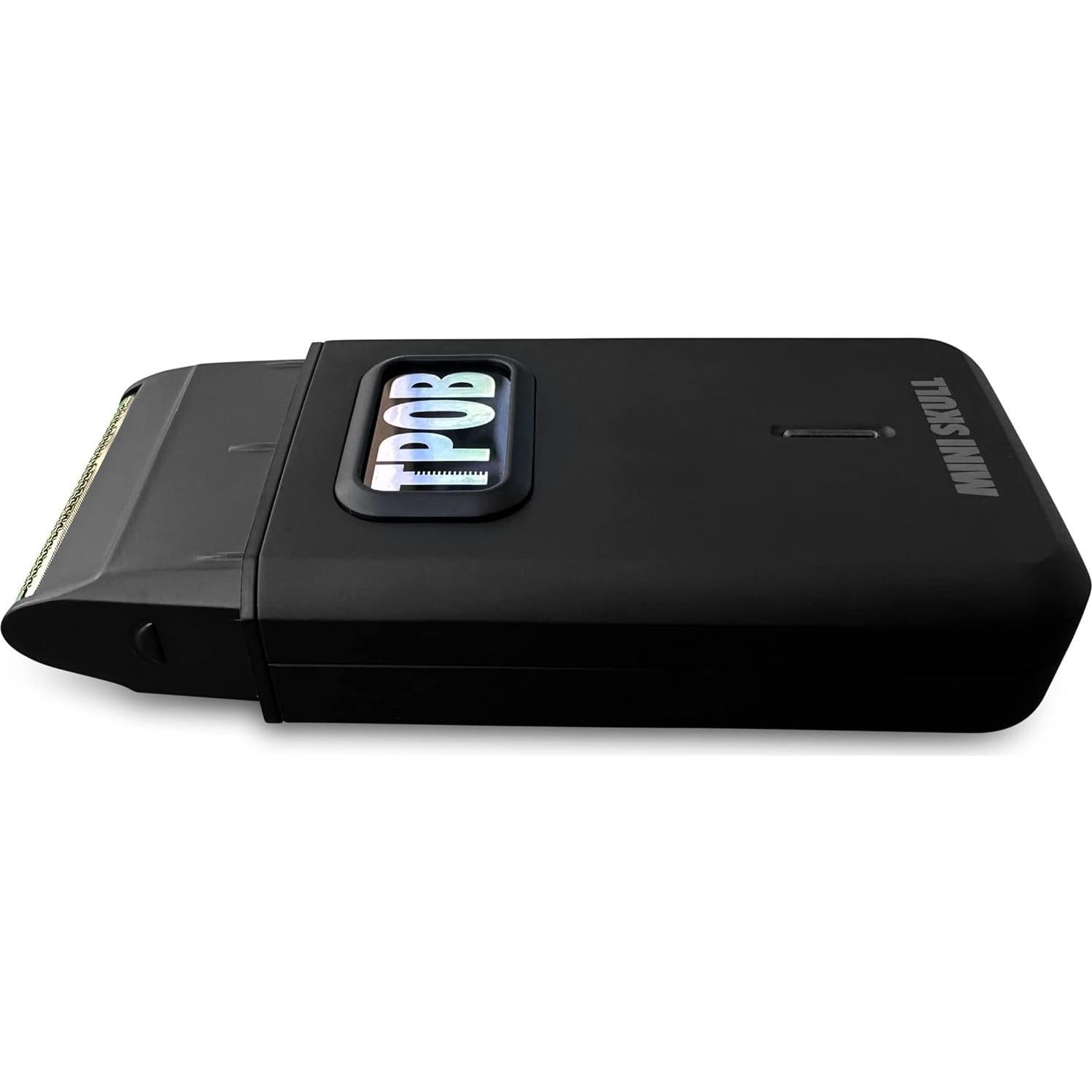 Afeitadora Mini Skull TPOB Compacta 9000 RPM Negra