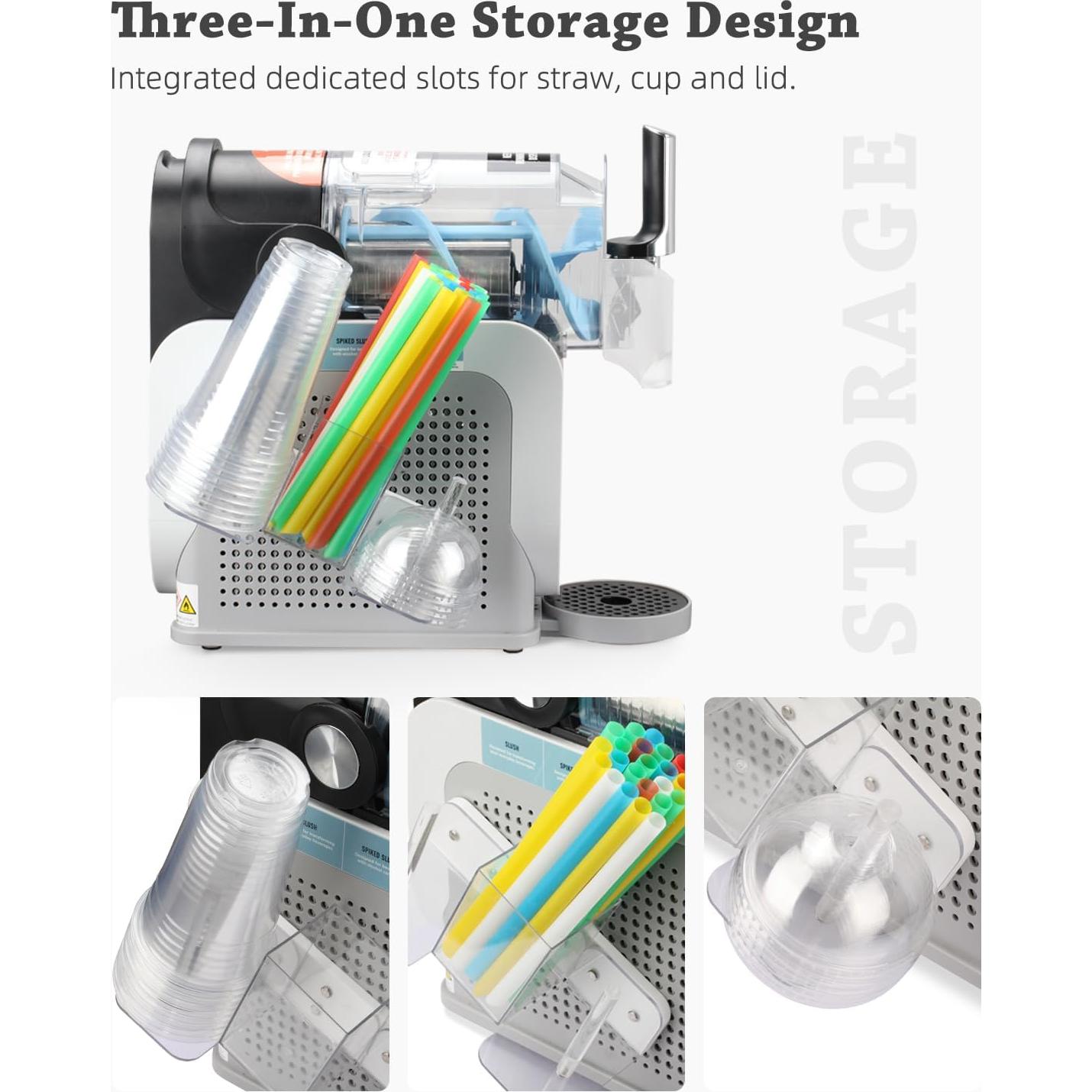 Organizador de Tazas Tiga 3 en 1 para Slushie Ninja FS301/FS300