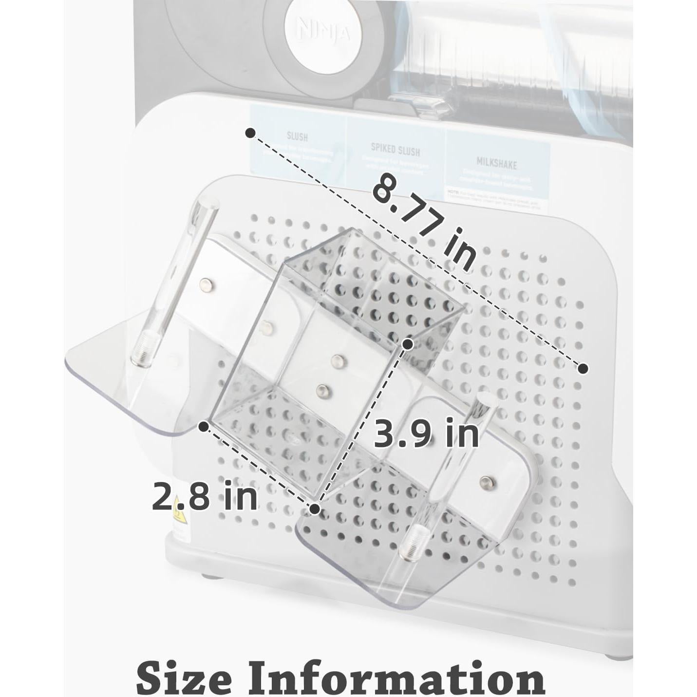 Organizador de Tazas Tiga 3 en 1 para Slushie Ninja FS301/FS300