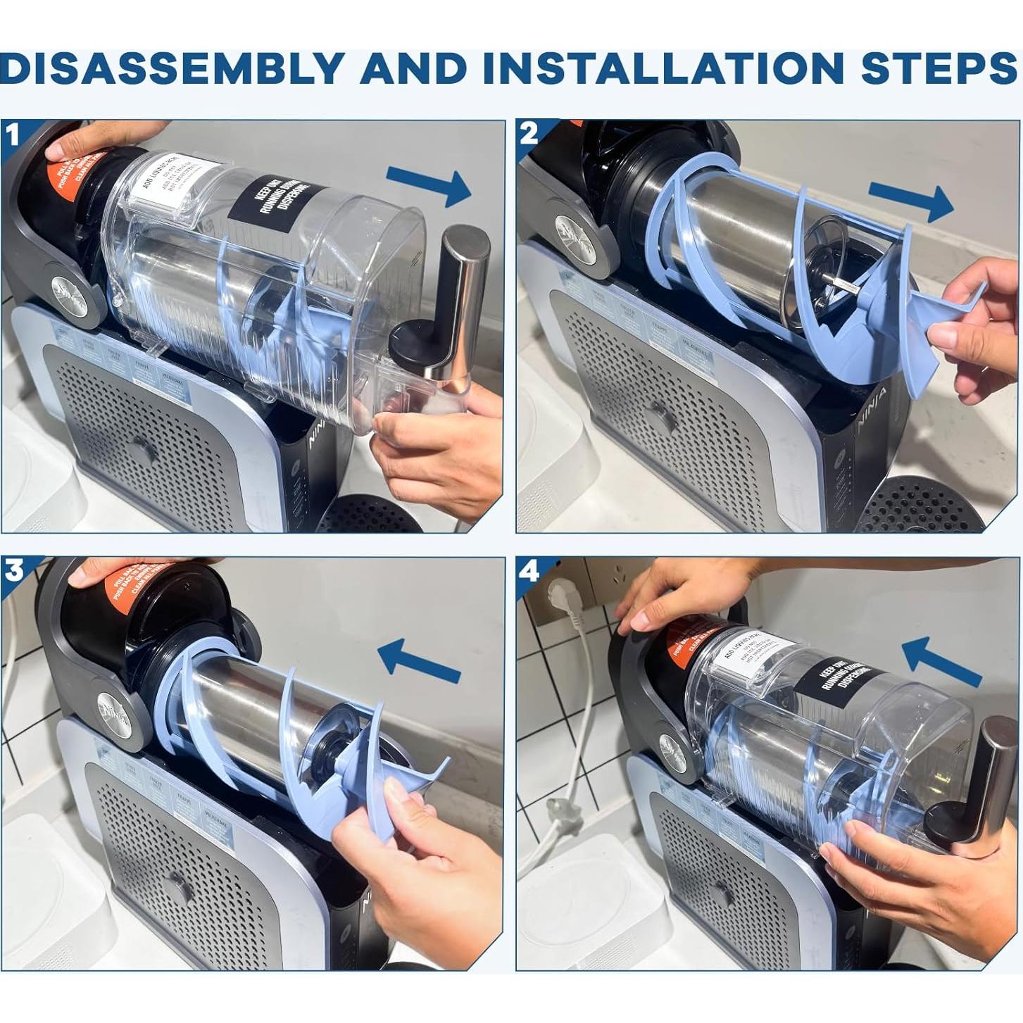 Reemplazo Auger Ninja Slushie FS301 FS300 - Libre BPA