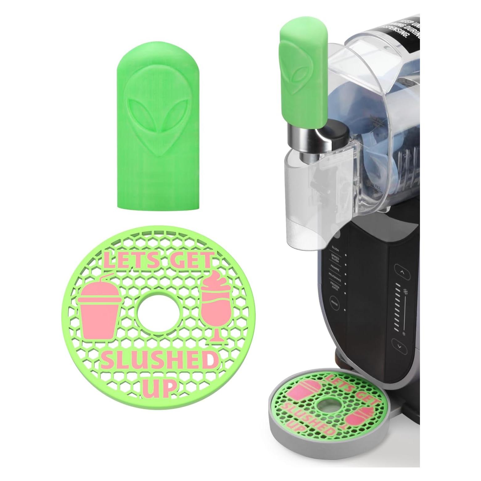 Cubierta y Inserto para Ninja Slushi Tiga - Verde Brillante