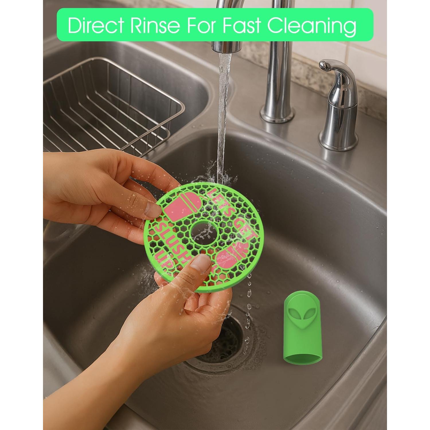 Cubierta y Inserto para Ninja Slushi Tiga - Verde Brillante