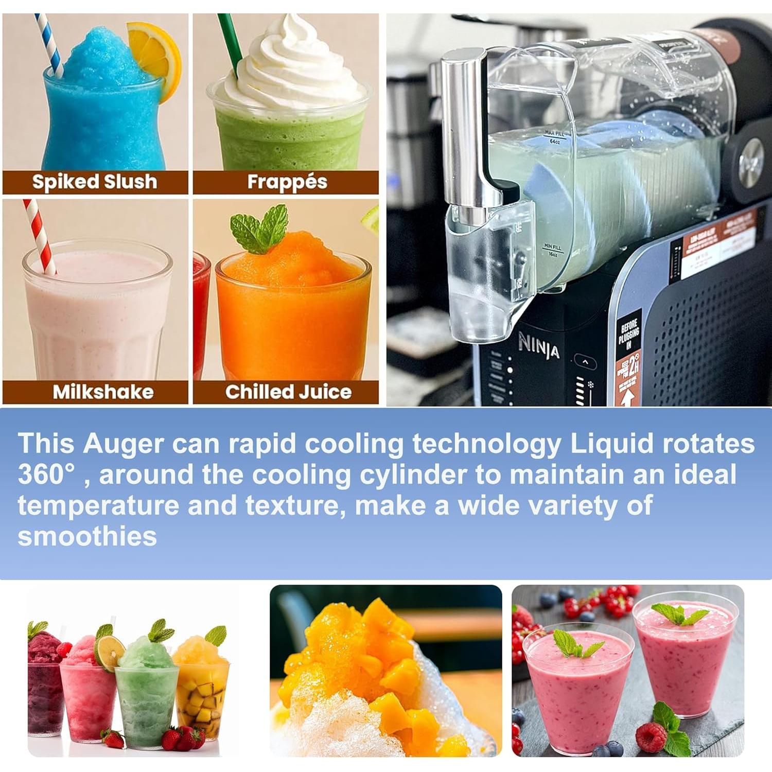 Tornillo de Reemplazo Ninja Slushie FS301 FS300 Azul